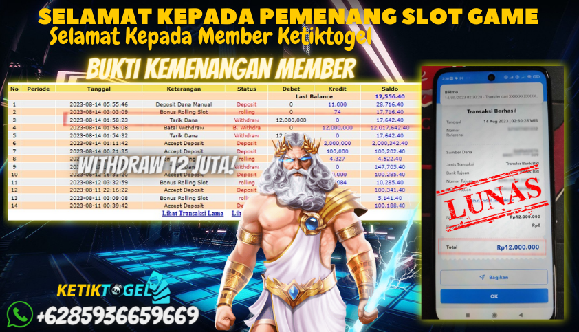 Bukti JP Slot Pragmatic Play Ketiktogel - Sweet Bonanza